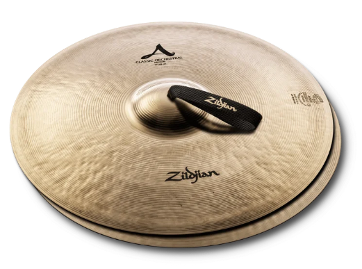Zildjian A0783 19" A Zildjian Classic Orchestral Selection Platillos Crash de mano medianos (par)
